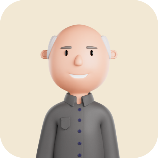 3d illustration of Malcolm Gillies